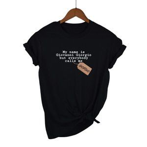 Short sleeve t-shirt "My name is Giovanni Giorgio" (A tag)